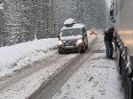 В Европе сильные снегопады