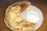 Блины с сыром 