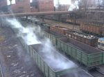 Горит Крюковский вагоностроительный завод