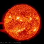  16 ноября  на Солнце произошёл гигантский взрыв